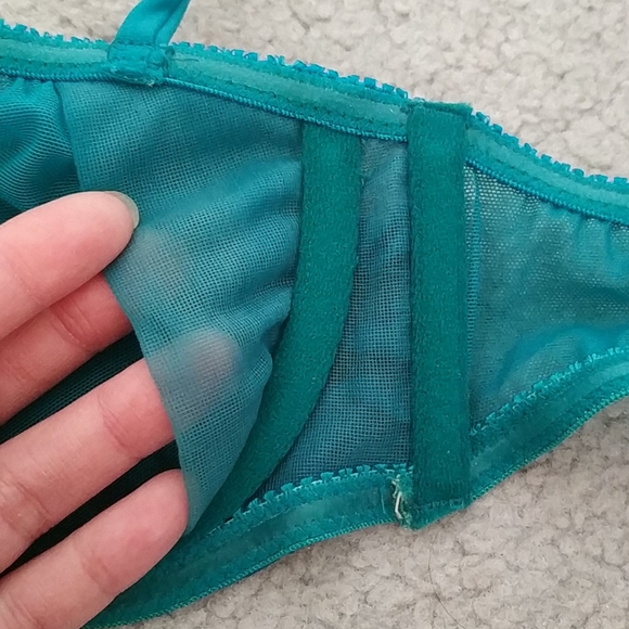 NWOT ASOS Boudoir Mesh underwire bra 32B - Picture 8 of 9